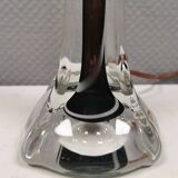 Glass table lamp, made by Swedish Flygsfors in the 1960s