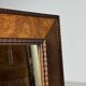 Vintage mirror with ribbed frame