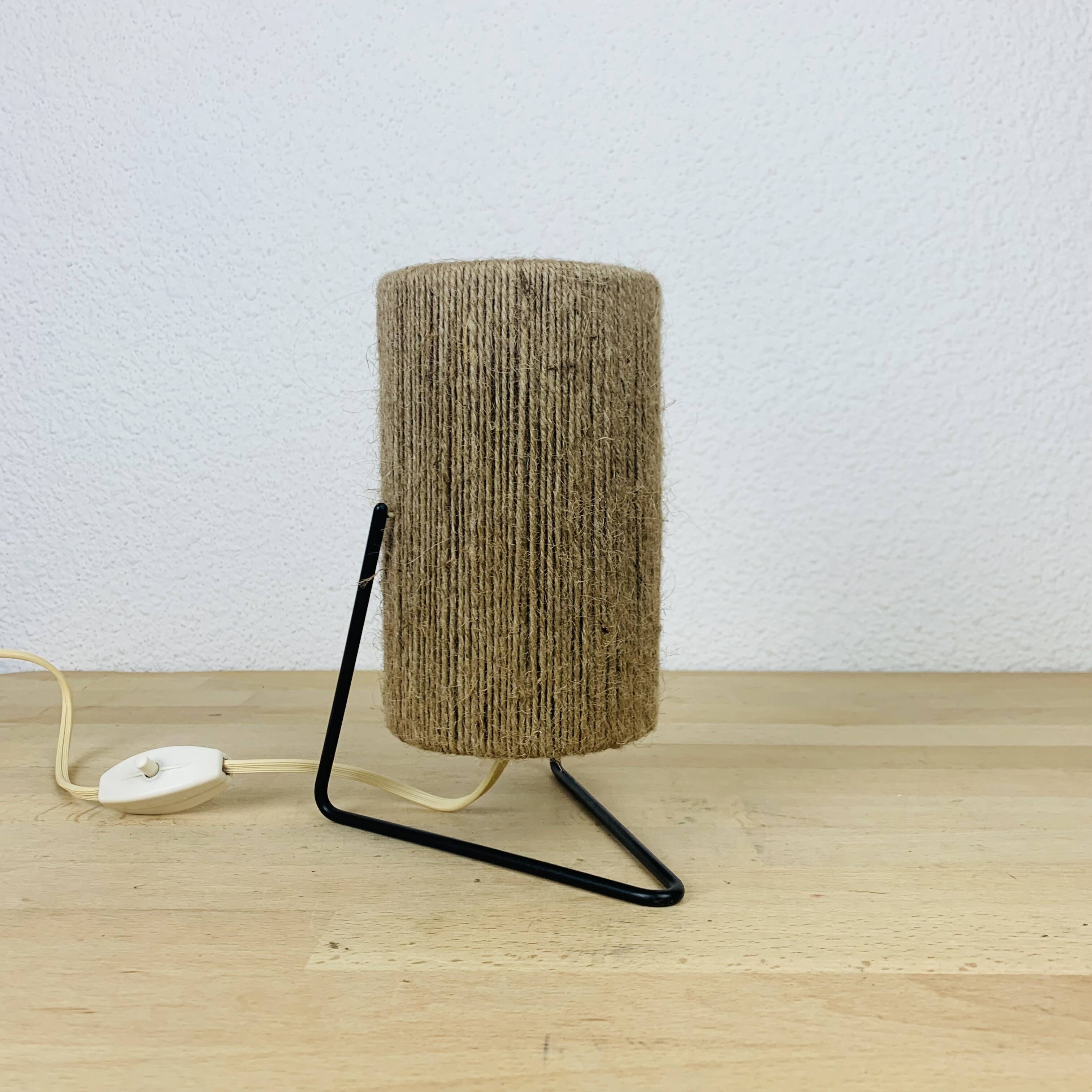 1950s cord lamp, wall light