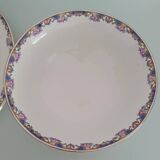 Set of two serving dishes - Sarreguemines Digoin early 20th century