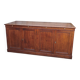 Large oak trading counter