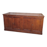 Large oak trading counter
