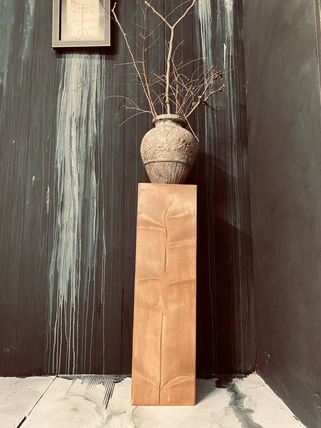 Colonne piédestal