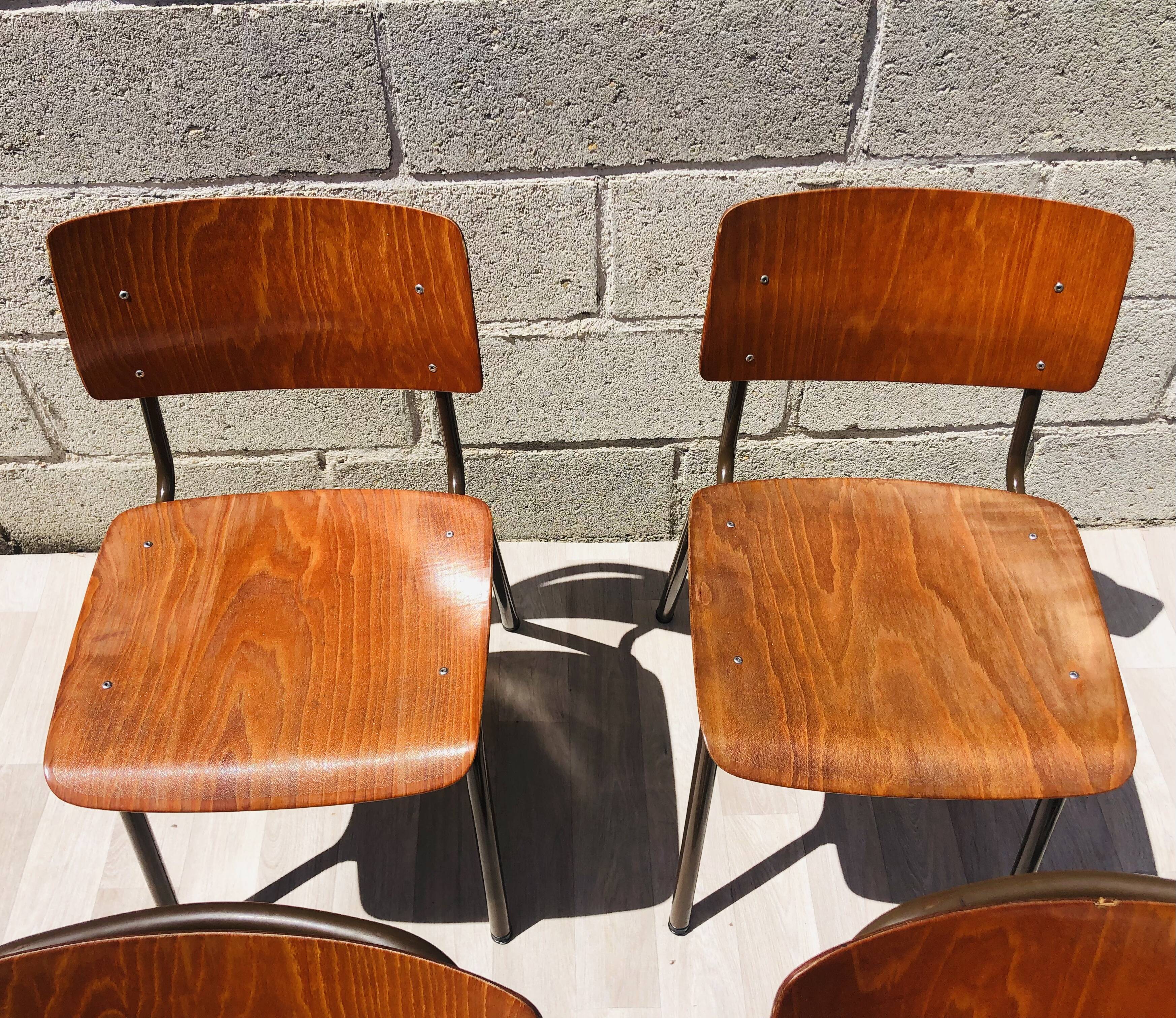 Set of 4 vintage Marko chairs