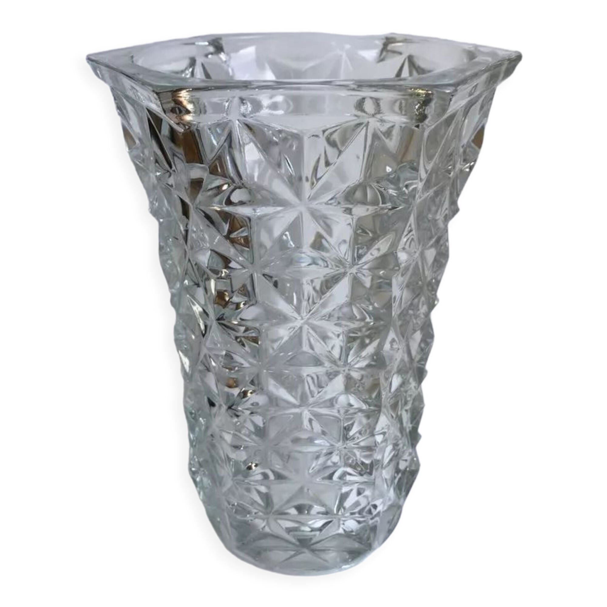 Crystal vase 50s
