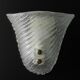 Original Murano wall lamps, Italy, 1970s