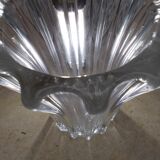 Crystal vase signed Pierre d' Avesn