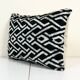 Coussin Ikat velours