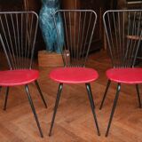 Series of 3 design chairs