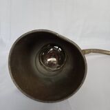 Industrial black metal lamp