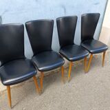 Lot of 4chaises Bauman essor