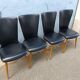 Lot of 4chaises Bauman essor