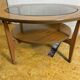 Mid Century Retro Vintage Round Coffee Table (Circa 1960–1970)  A stylish a