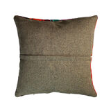 Vintage turkish kilim cushion cover 40 x 40 cm