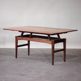 Table basse/table à manger avec ascenseur Niels Bach