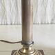 Table lamp in gilded brass and marble - mid 20th century.