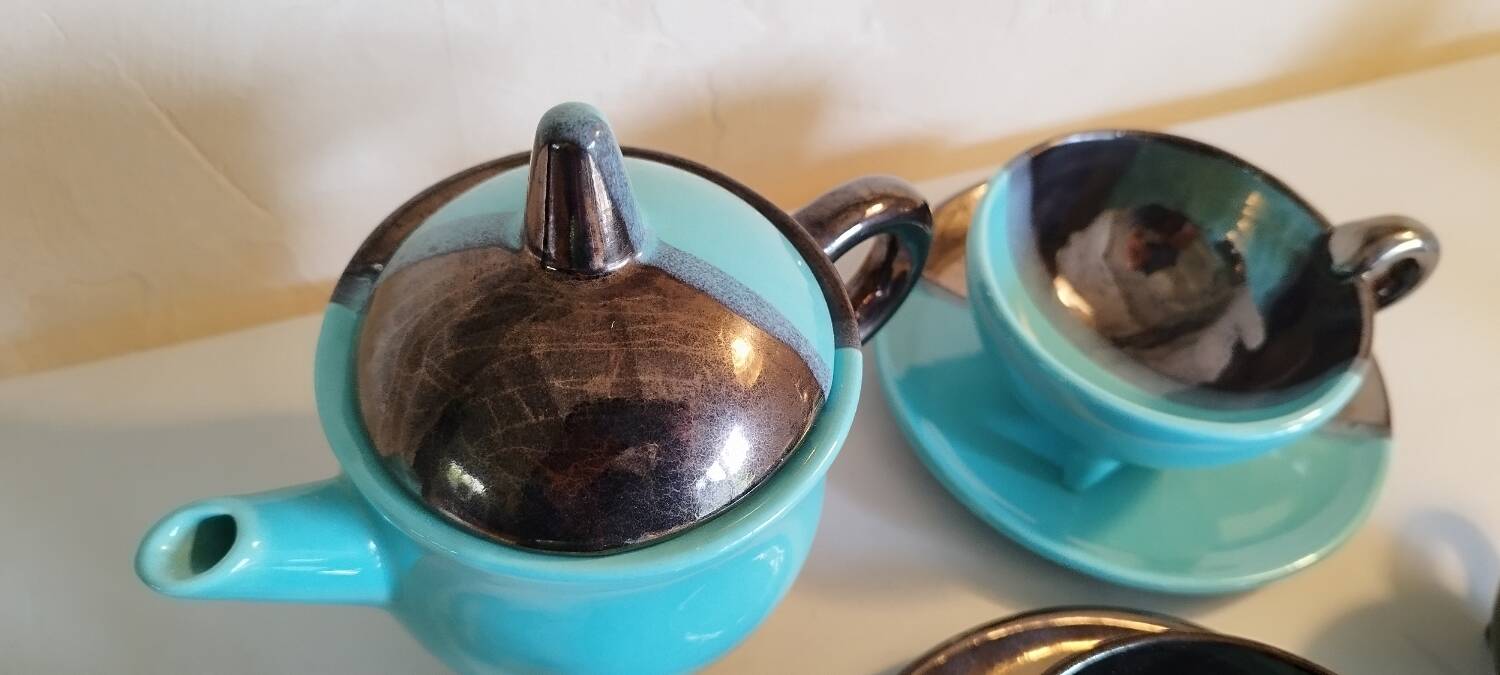 Vallauris tête-à-tête tea service