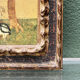Reproduction Braun & Cie, Saint Francis of Assisi, carved wooden frame