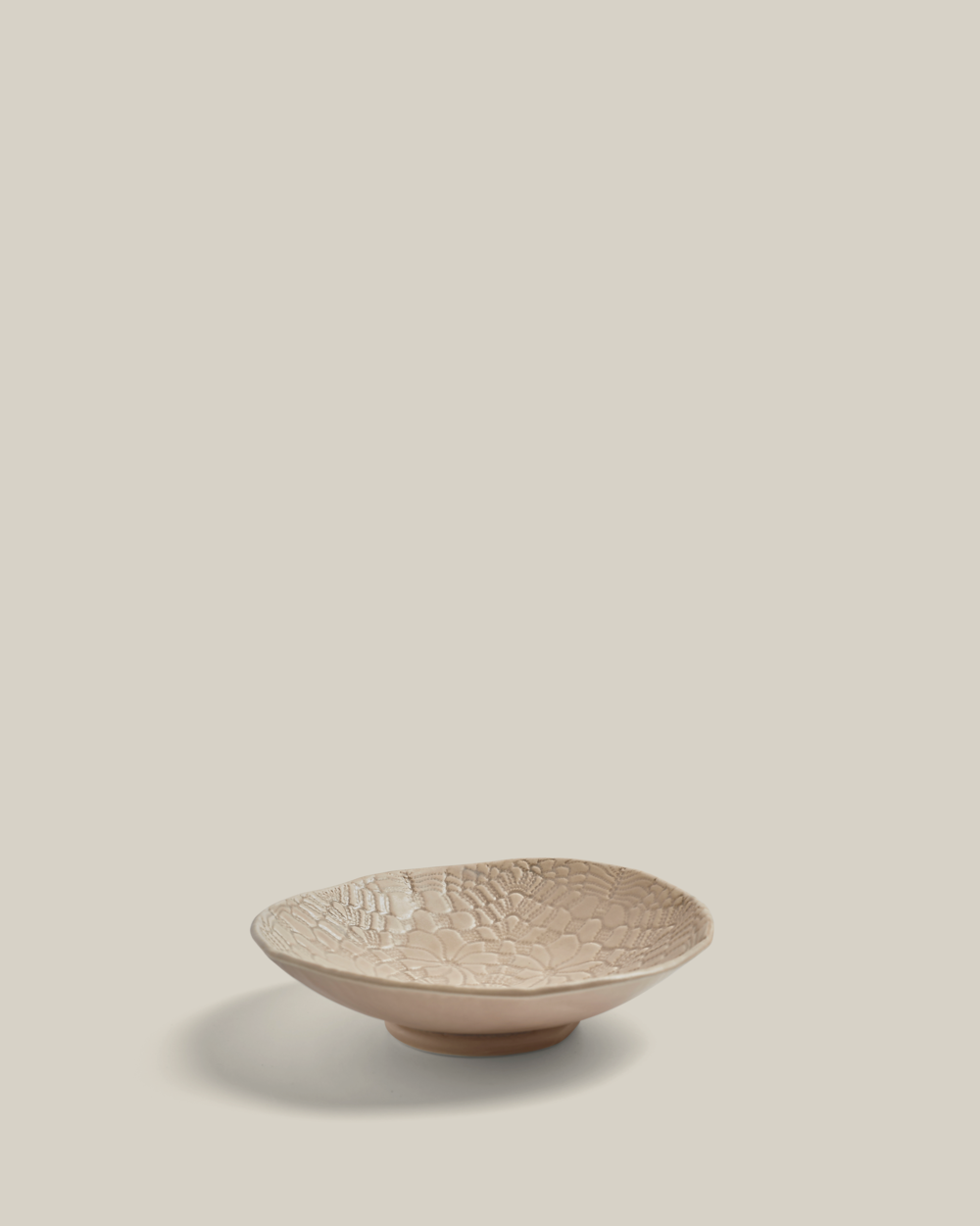 Lot de 4 coupelles malt grège mat m