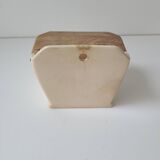 Vintage earthenware matchbox wall mount