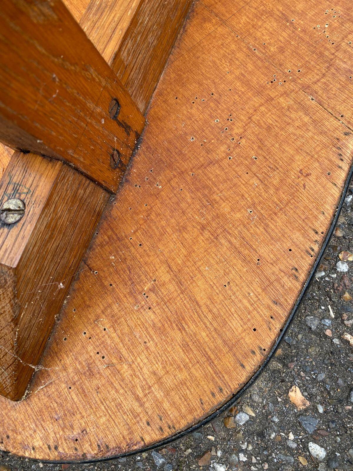 Scandinavian bean side table 1960