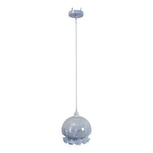 Suspension en verre nacré - style