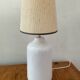 1970s glazed ceramic lamp