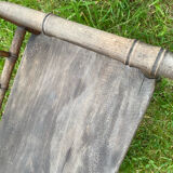 Old turned bamboo children's bench