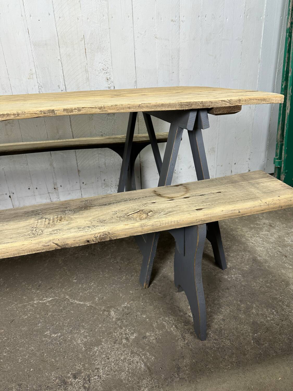 Table et bancs guinguettes