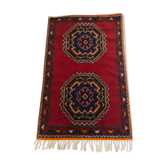 Tapis berbère en laine 106x131cm