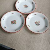 Three plates Moulin du Loup Orchies