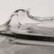 XL Murano glass fruit bowl or pocket emptier, Italy circa 1970