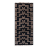 Tapis vintage turc de oushak tissé à la main 85x195 cm