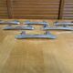 Art Deco Furniture Handles JCR Jean Charles Raymond Chrome Metal Fran