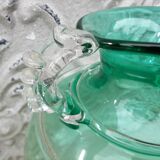Verre contemporain signé Chris Thornton design vase
