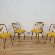 Dining Chairs by Antonín Šuman for Ton, 1960s, Set of 4