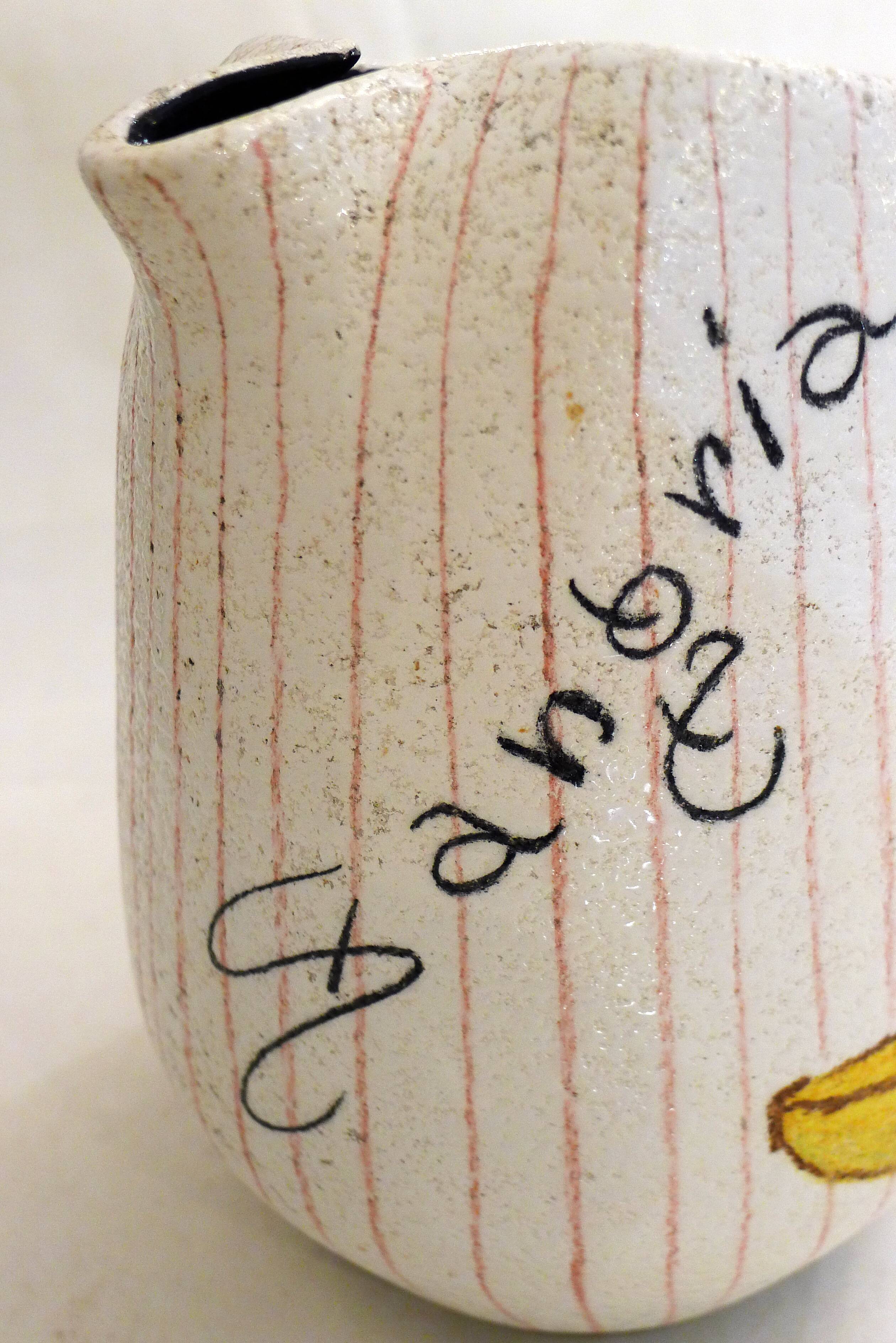 Sangria pitcher 1950s