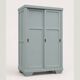 Parisian Art Deco wardrobe with sliding doors.