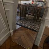 Gio Ponti Mirror 54 x 80 cm Polished Brass Gubi edition