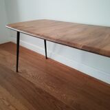 An elm coffee table