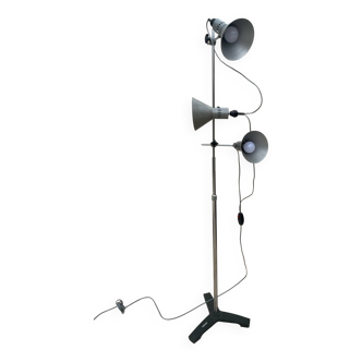 60s industrial floor lamp