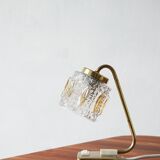 Mid-century gold table lamp, 1950s
