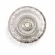 Crystal and solid silver centrepiece by C.J. Stok, Netherlands.