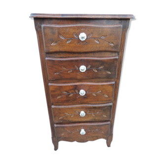 1970 oak chiffonier