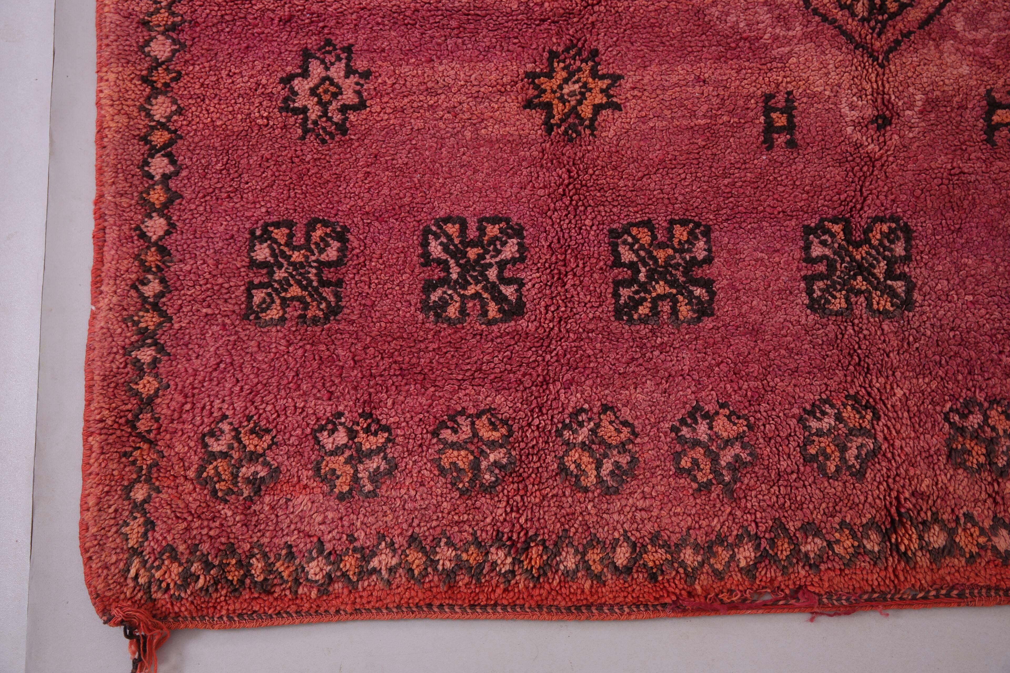 Vintage Moroccan Rug 171 x 275 cm - Berber Wool Rug - Handmade Rug Bohemian