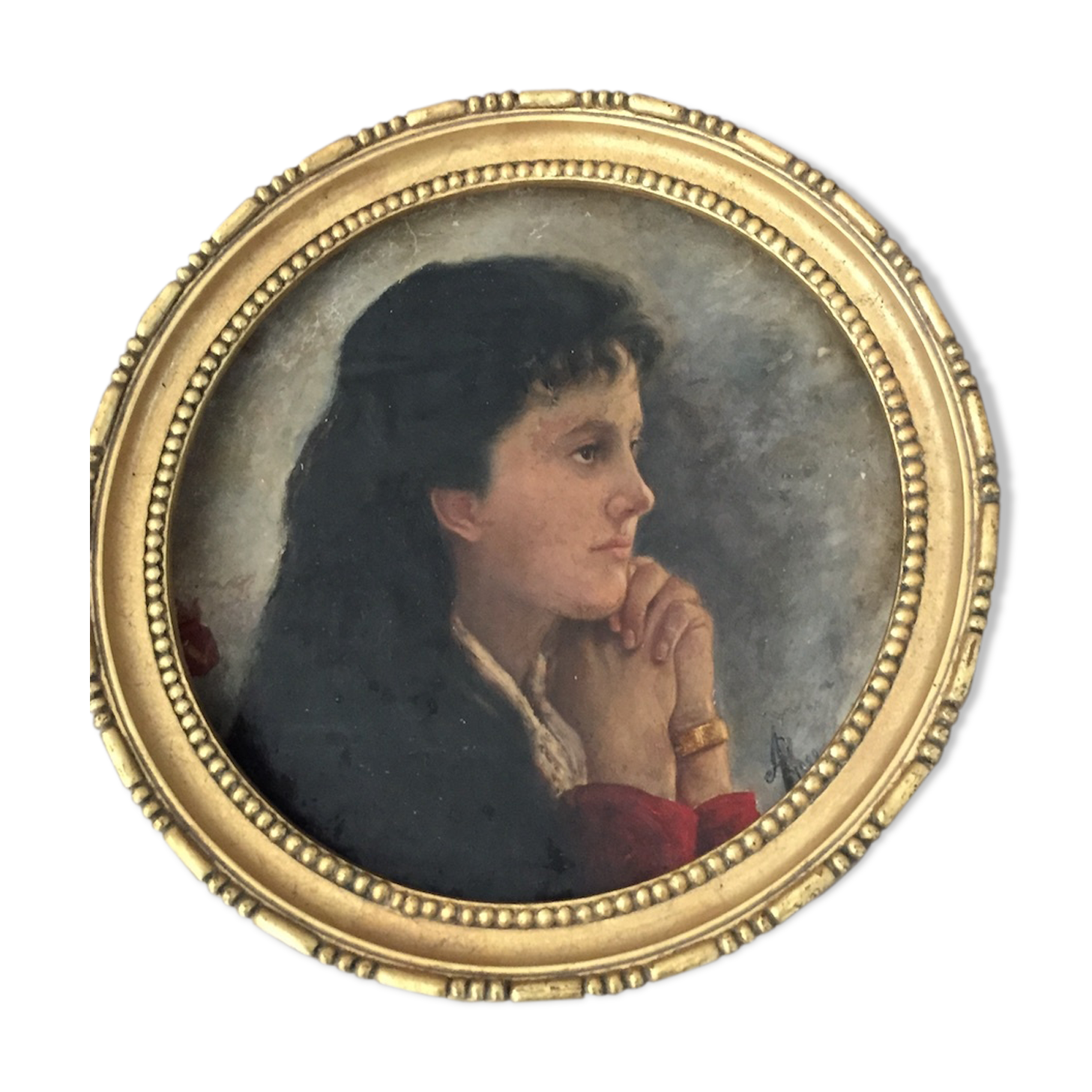 Portrait of a young girl nineteenth century