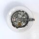 Plafonnier rond en opaline vintage