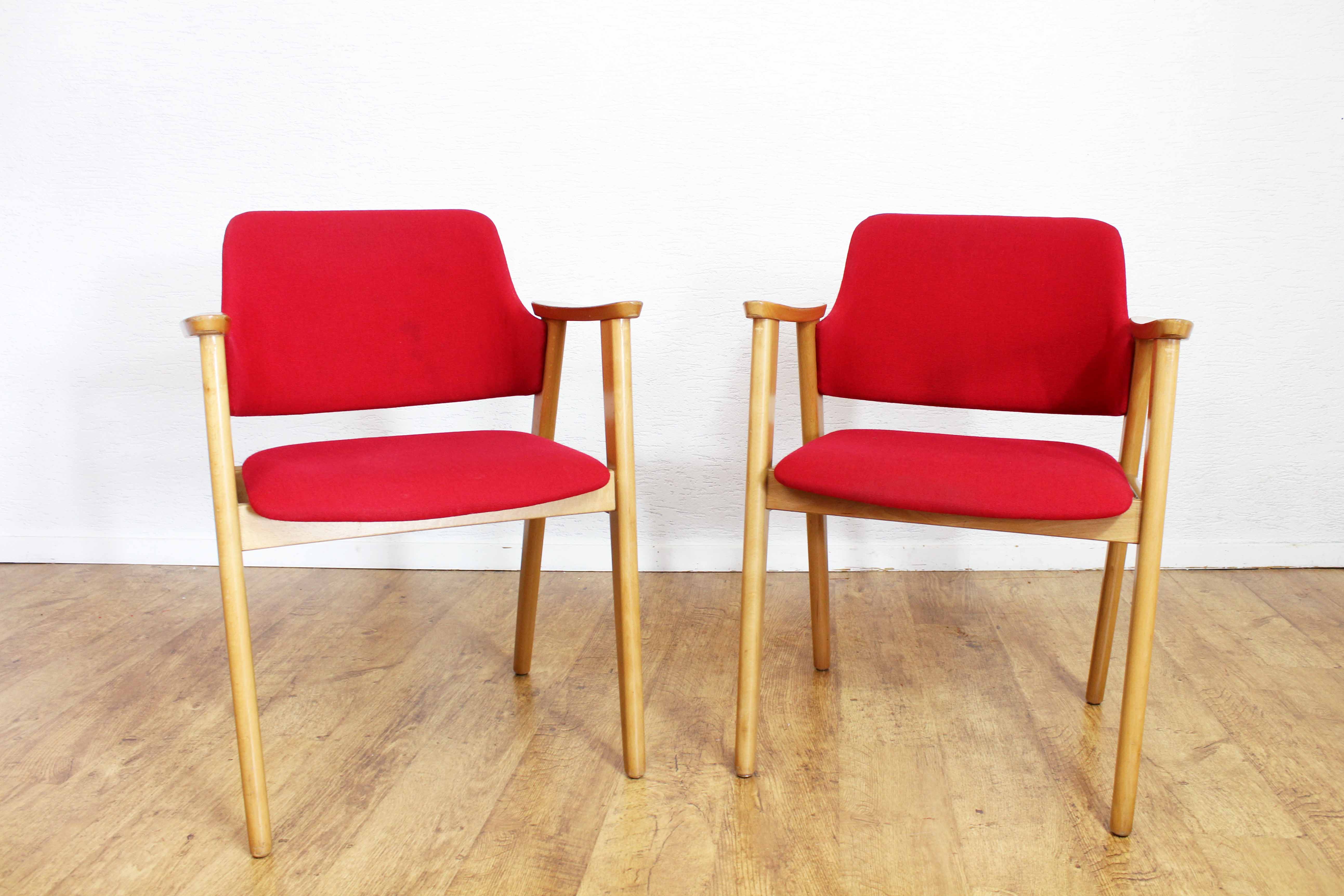 Pair of Scandinavian armchairs