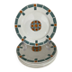 Badonviller dessert plates - Vésinet - Art Deco