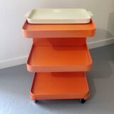 Vintage seventies serving trolley